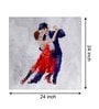 Ballroom Dance With Lovely Couple Canvas Art Print