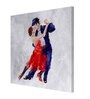 Ballroom Dance With Lovely Couple Canvas Art Print