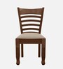 Bally Solid Wood 6 Seater Dining Set in RT Medium Brown Finish