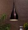 Manila Balon Brown Metal Hanging Light