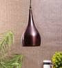 Manila Balon Brown Metal Hanging Light