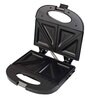 Baltra Serve Sandwich Maker with 2 Slice pocket panel 750 Watt (Black)