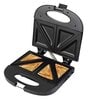 Baltra Serve Sandwich Maker with 2 Slice pocket panel 750 Watt (Black)