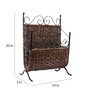Solid Wood In Brown Colour Magazine Rack