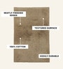 Bamboo Fiber Anti Skid Bathroom Door Mat and Bath Mat for Wet Area Protection