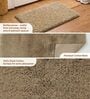 Bamboo Fiber Anti Skid Bathroom Door Mat and Bath Mat for Wet Area Protection