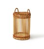 (1Pc) Brown Bamboo Handmade Indoor/Outdoor D cor Tea Light Holder