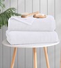 White Cotton 400 GSM Bath Towel