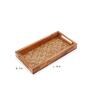 Bambusa Brown Wood Serving Tray
