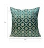 Blue Traditional Banarasi Brocade Silk 16 x 16 Inches Cushion Covers (Set of 2)