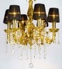 Banyan 8 Arms Brass Chandelier