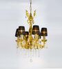 Banyan 8 Arms Brass Chandelier