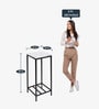 Metal Bar Stool in Black Colour