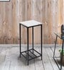 Metal Bar Stool in Black Colour