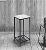 Metal Bar Stool in Black Colour