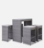 Bar table set in Grey Colour