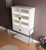 Bar Unit In White Finish