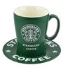 Bar World Starbucks Ceramic & Plastic 180 ML Mug  