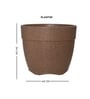 Barca Molded Sand 16 Inch Planter
