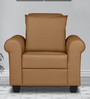 Barcelona 1 Seater Sofa in Brown Colour