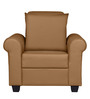 Barcelona 1 Seater Sofa in Brown Colour