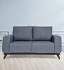 Wakefit Barcelona Fabric 2 Seater Sofa in Omega Blue Colour