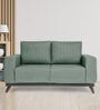 Wakefit Barcelona Fabric 2 Seater Sofa in Omega Green Colour