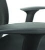 Barcelona High Back Ergonomic Chair with Headrest in Black Colour