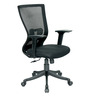 Barcelona Mid Back Ergonomic Chair in Black Colour