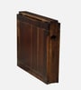 Barcelona Solid Wood 6 Seater Foldable Dining Table in Scratch Resistant Provincial Teak Finish