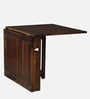 Barcelona Solid Wood 6 Seater Foldable Dining Table in Scratch Resistant Provincial Teak Finish