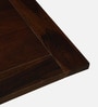 Barcelona Solid Wood 6 Seater Foldable Dining Table in Scratch Resistant Provincial Teak Finish