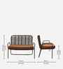 Bardelona Rope Sofa Set In Brown Finish