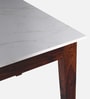Bardu Sheesham Wood 4 Seater Dining Set in Provincial Teak Finish