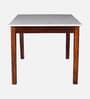 Bardu Sheesham Wood 4 Seater Dining Set in Provincial Teak Finish