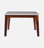 Bardu Sheesham Wood 4 Seater Dining Set in Provincial Teak Finish
