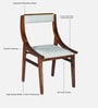 Bardu Sheesham Wood 6 Seater Dining Set in Provincial Teak Finish