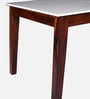 Bardu Sheesham Wood 6 Seater Dining Set in Provincial Teak Finish