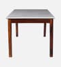 Bardu Sheesham Wood 6 Seater Dining Set in Provincial Teak Finish