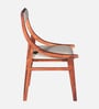Bardu Sheesham Wood Dining Chair in Honey Oak Finish
