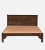Bardu Sheesham Wood King Size Bed In Provincial Teak Finish