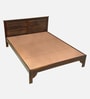 Bardu Sheesham Wood King Size Bed In Provincial Teak Finish