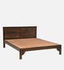 Bardu Sheesham Wood King Size Bed In Provincial Teak Finish