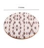 Barfi  Multicolor (9" Dia) MDF Wood 1Pc Trivets