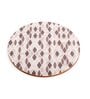 Barfi  Multicolor (9" Dia) MDF Wood 1Pc Trivets