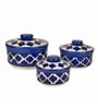 Barn Ceramic  (Set of 3) Serving Dishes with Lid