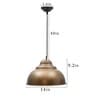 Barn Dome (14 Inch) Nautical Barn Pendant Light