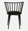 Barnett Metal Cafe Chair in Black Colour