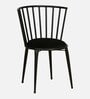 Barnett Metal Cafe Chair in Black Colour