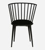 Barnett Metal Cafe Chair in Black Colour